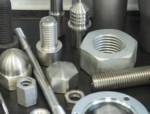 CNC turned parts, milled parts, screws and nuts from Torlopp GmbH